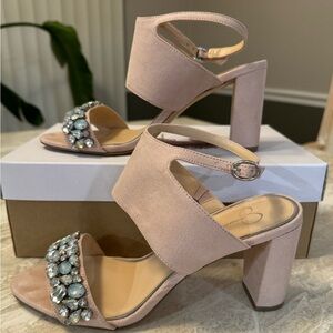 Jessica Simpson Blush Gem Heel